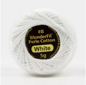 #8 2-ply Wonderfil Eleganza  Egyptian Perle Cotton Thread