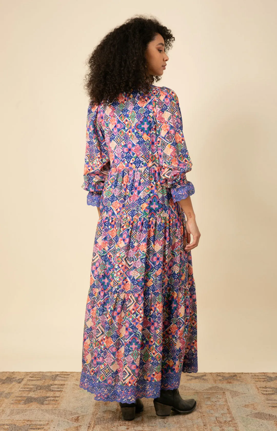 Amari Embroidered Maxi Dress