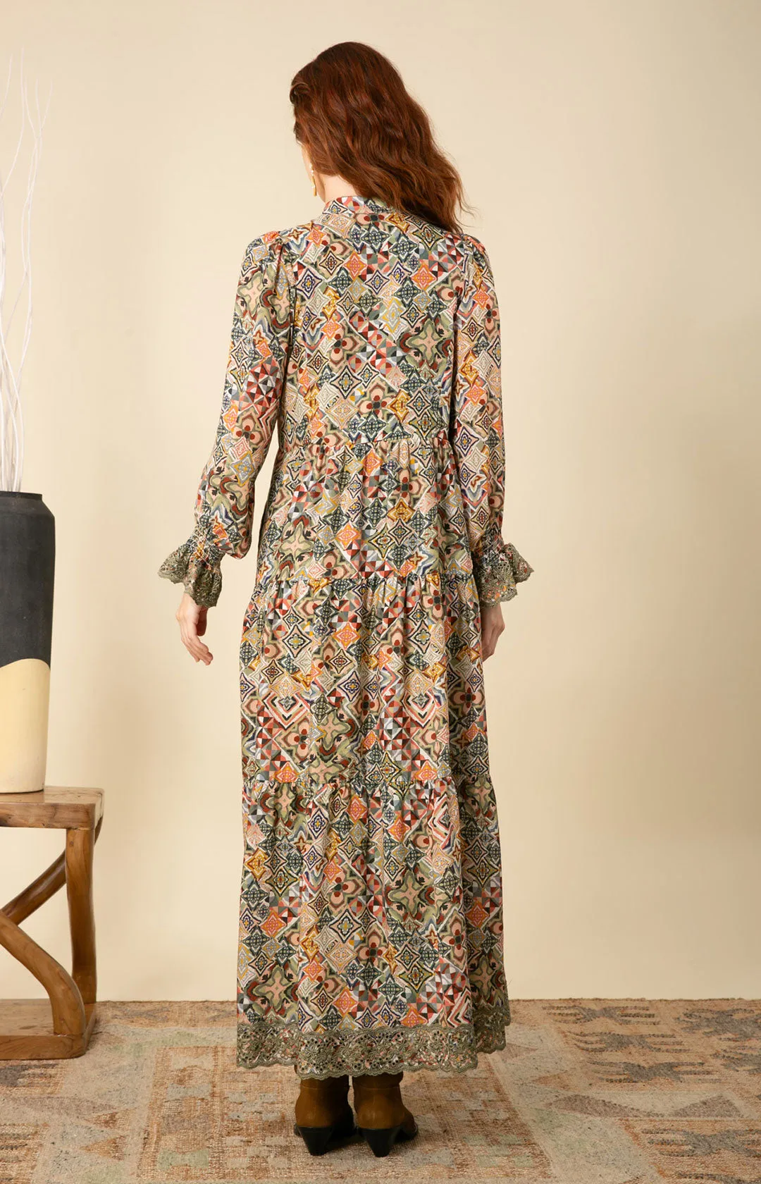 Amari Embroidered Maxi Dress