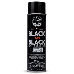 Chemical Guys Black On Black Plastic Protectant Spray 11 fl. oz.