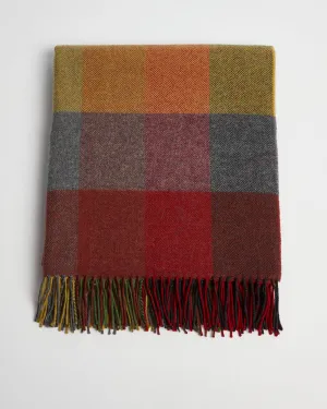 Foxford Forest Drive Lambswool Throw