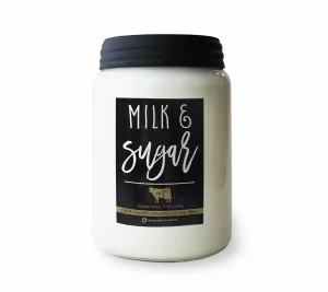 Milk & Sugar 26oz Farmhouse Jar Candle by Milkhouse Candle Co.