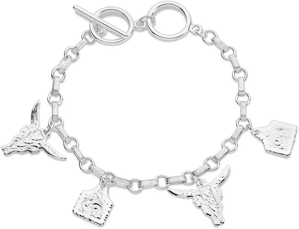 Montana Silversmiths Country Charm Bracelet