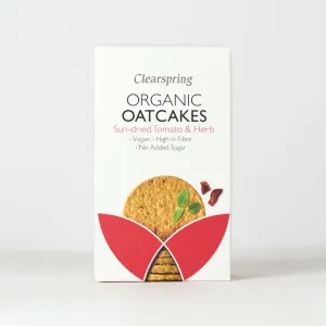 Organic Oatcakes - Sun-Dried Tomato & Herb