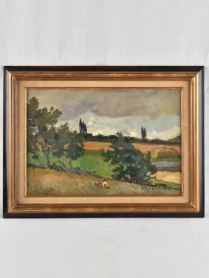 Rural Landscape F. Canepa (1894-1981) - 21¾" x 27½"