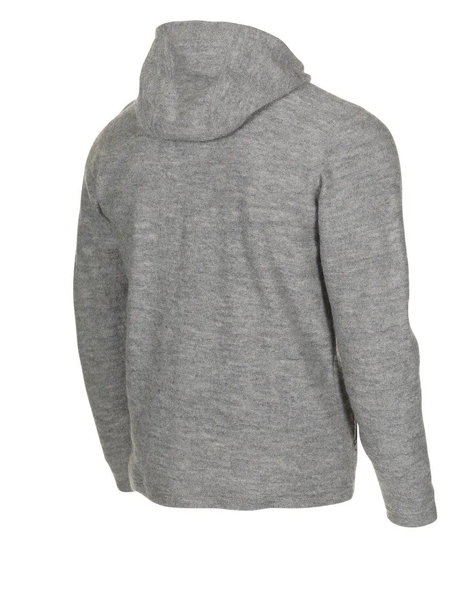 TITUS HOOD, 98% ULL  — GREY MARL